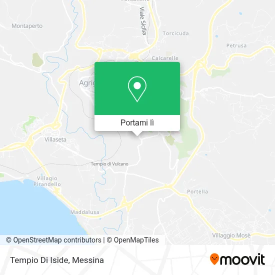 Mappa Tempio Di Iside