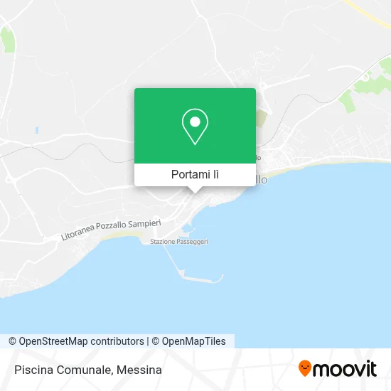 Mappa Piscina Comunale