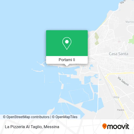 Mappa La Pizzeria Al Taglio