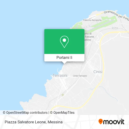 Mappa Piazza Salvatore Leone