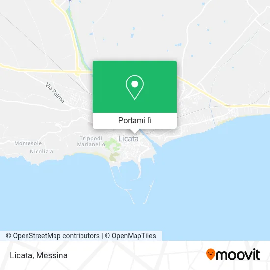 Mappa Licata