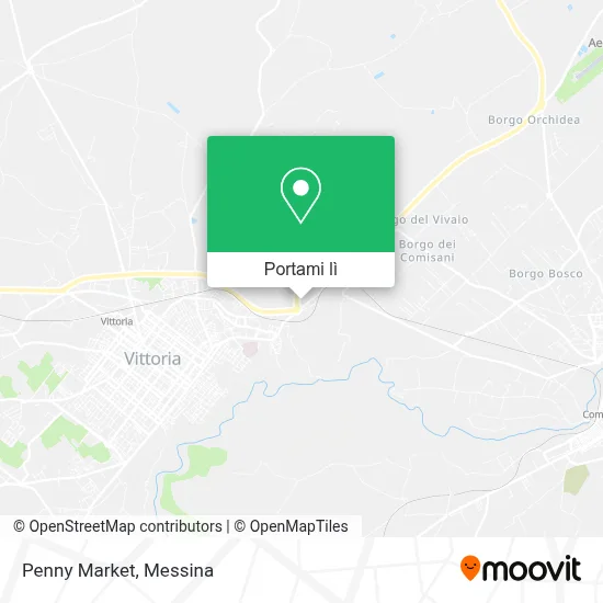 Mappa Penny Market