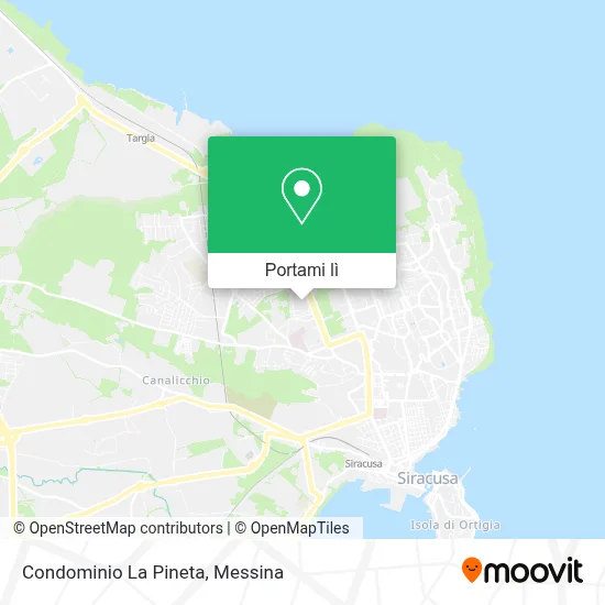 Mappa Condominio La Pineta