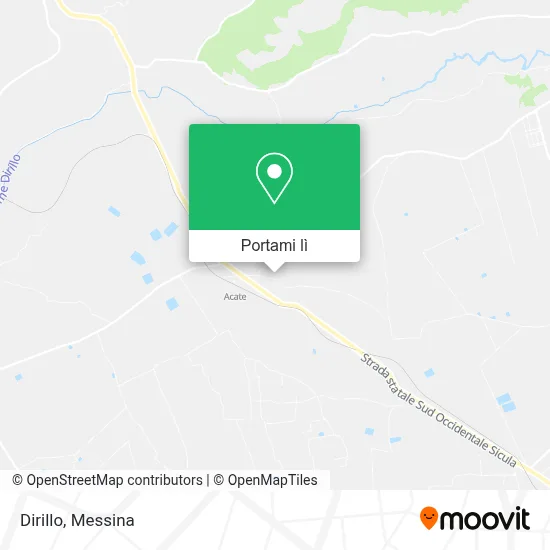 Mappa Dirillo