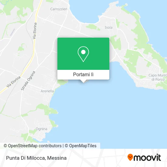 Mappa Punta Di Milocca