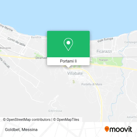 Mappa Goldbet
