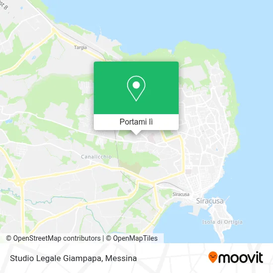 Mappa Studio Legale Giampapa