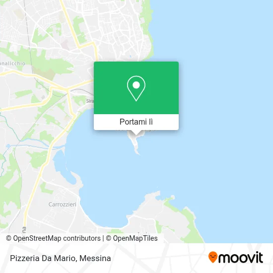 Mappa Pizzeria Da Mario