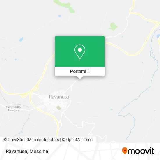 Mappa Ravanusa