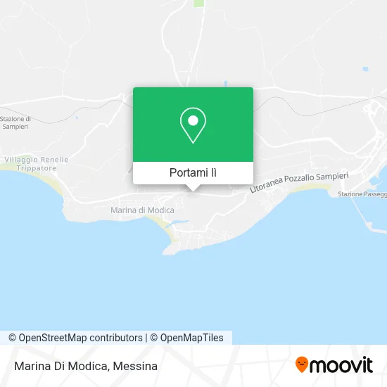 Mappa Marina Di Modica