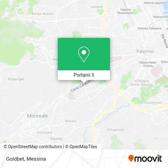 Mappa Goldbet