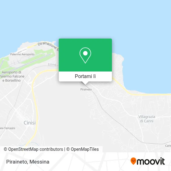 Mappa Piraineto