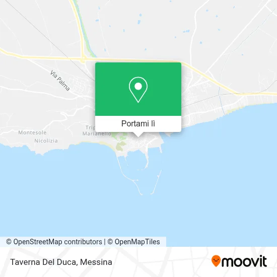 Mappa Taverna Del Duca