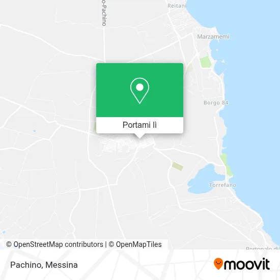 Mappa Pachino