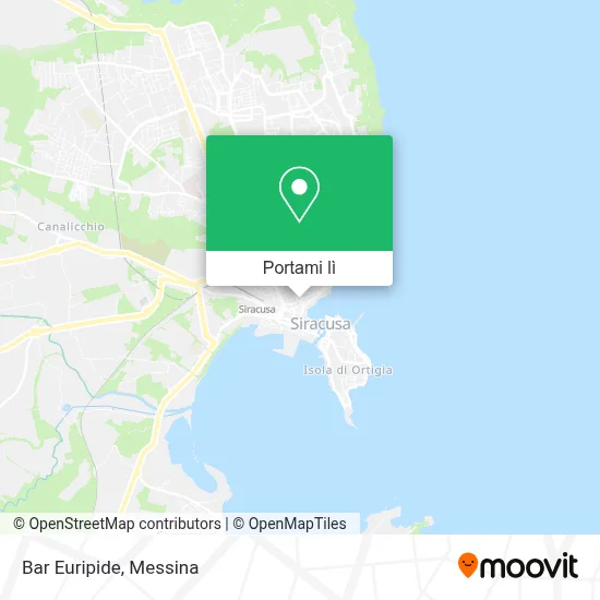 Mappa Bar Euripide