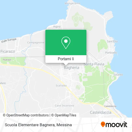 Mappa Scuola Elementare Bagnera