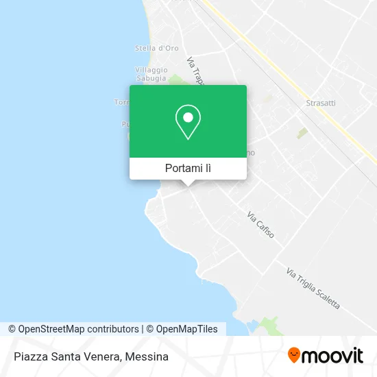 Mappa Piazza Santa Venera