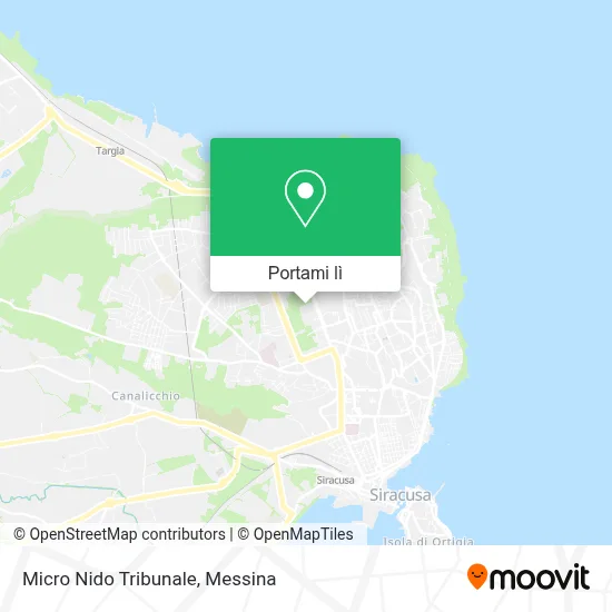 Mappa Micro Nido Tribunale