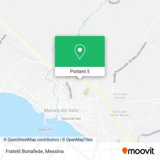 Mappa Fratelli Bonafede