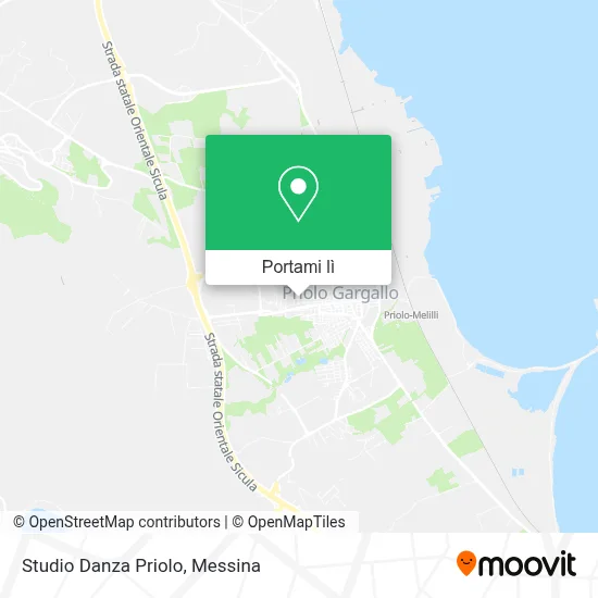 Mappa Studio Danza Priolo