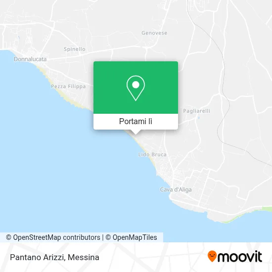 Mappa Pantano Arizzi