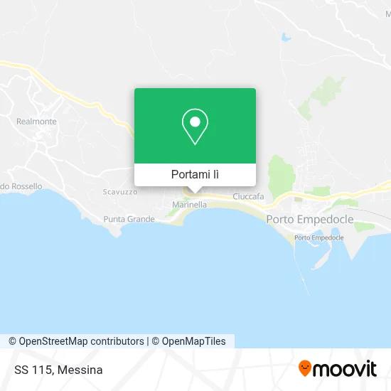 Mappa SS 115