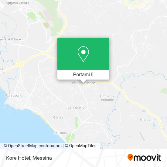 Mappa Kore Hotel