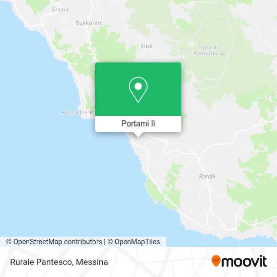 Mappa Rurale Pantesco
