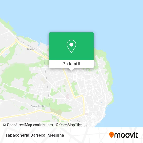 Mappa Tabaccheria Barreca