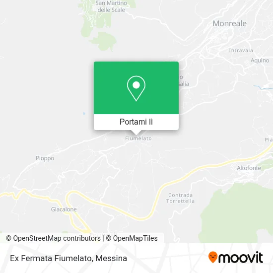 Mappa Ex Fermata Fiumelato