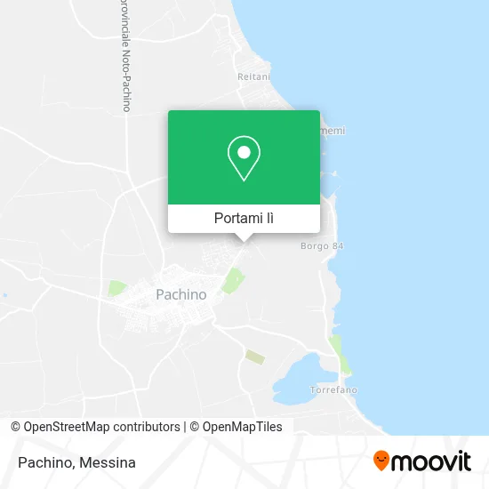Mappa Pachino