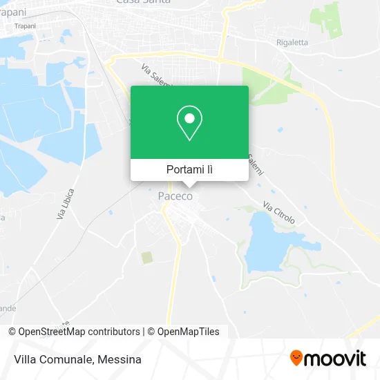 Mappa Villa Comunale