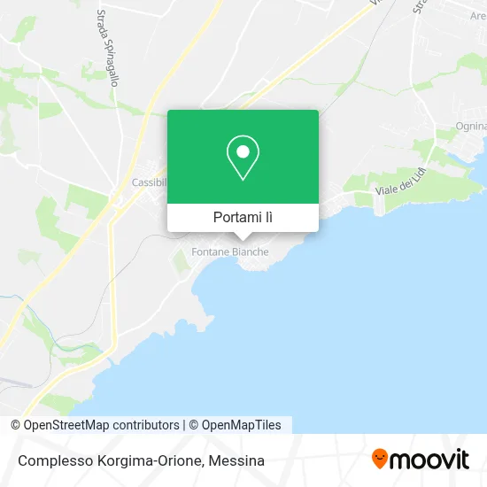 Mappa Complesso Korgima-Orione