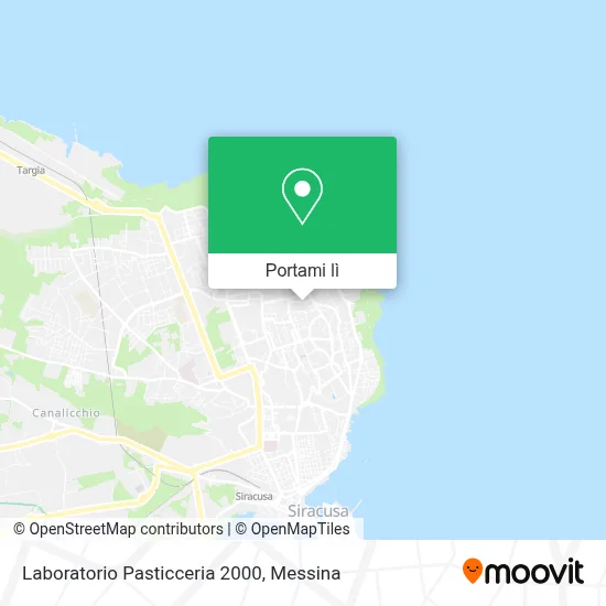 Mappa Laboratorio Pasticceria 2000