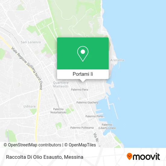 Mappa Raccolta Di Olio Esausto