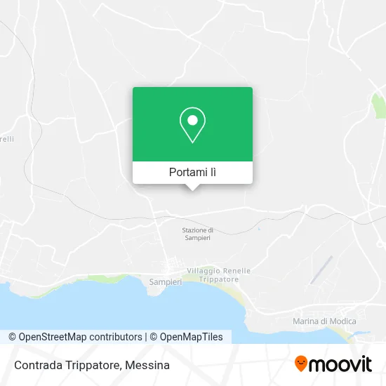 Mappa Contrada Trippatore