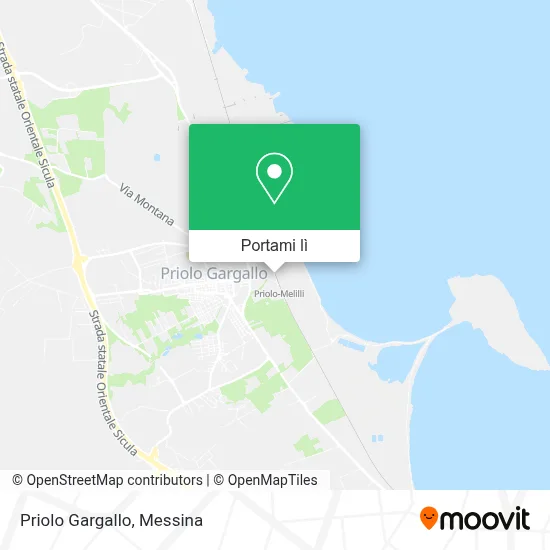 Mappa Priolo Gargallo
