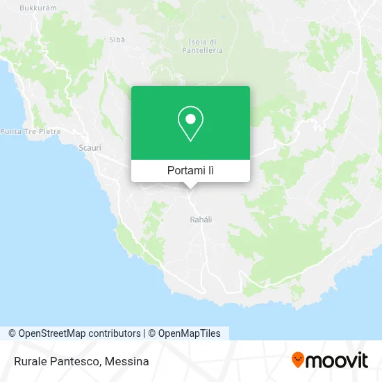 Mappa Rurale Pantesco