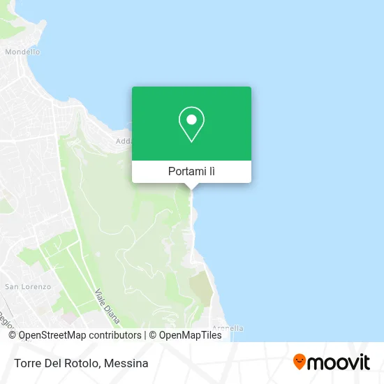 Mappa Torre Del Rotolo