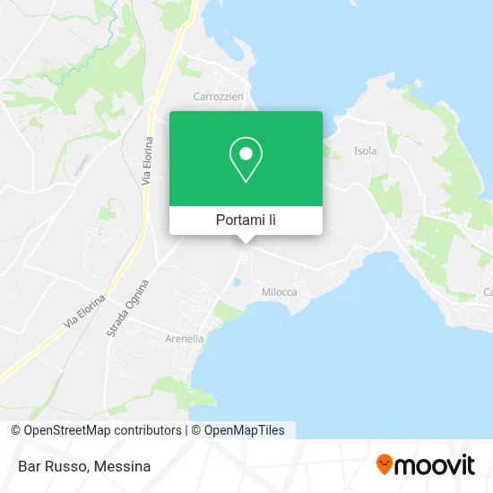 Mappa Bar Russo