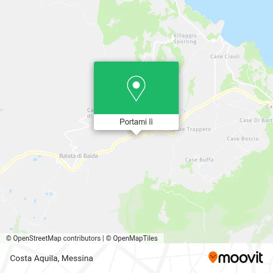 Mappa Costa Aquila