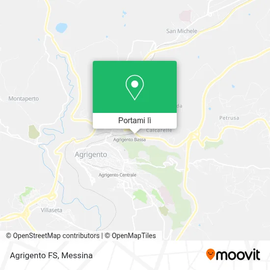 Mappa Agrigento FS