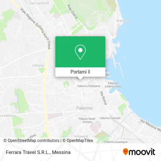 Mappa Ferrara Travel S.R.L.