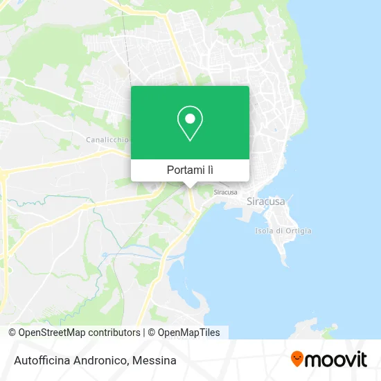 Mappa Autofficina Andronico