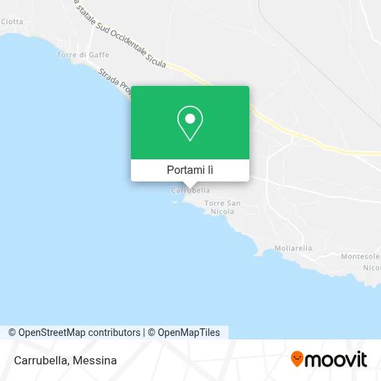 Mappa Carrubella