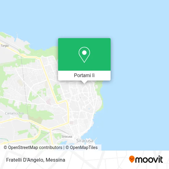 Mappa Fratelli D'Angelo