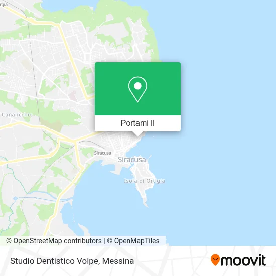 Mappa Studio Dentistico Volpe