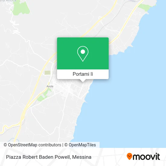 Mappa Piazza Robert Baden Powell