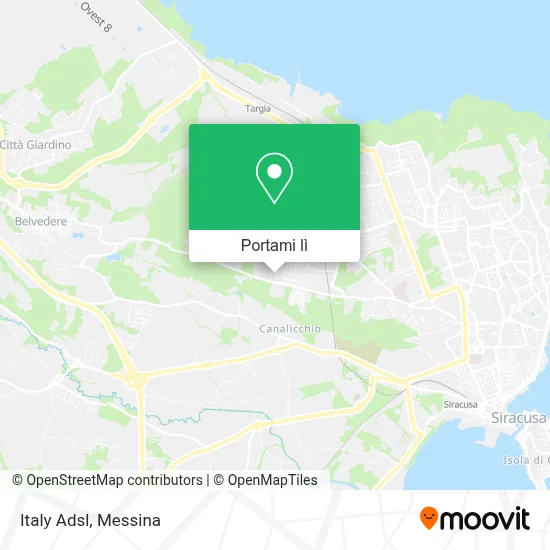 Mappa Italy Adsl