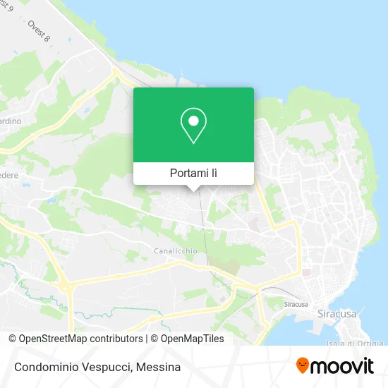 Mappa Condominio Vespucci